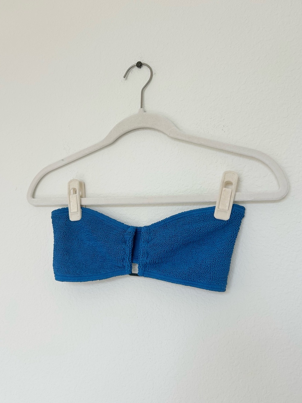 NWT Bond-Eye Blake Bandeau & Sign Brief Bikini Set in Cobalt - Picture 7 of 10